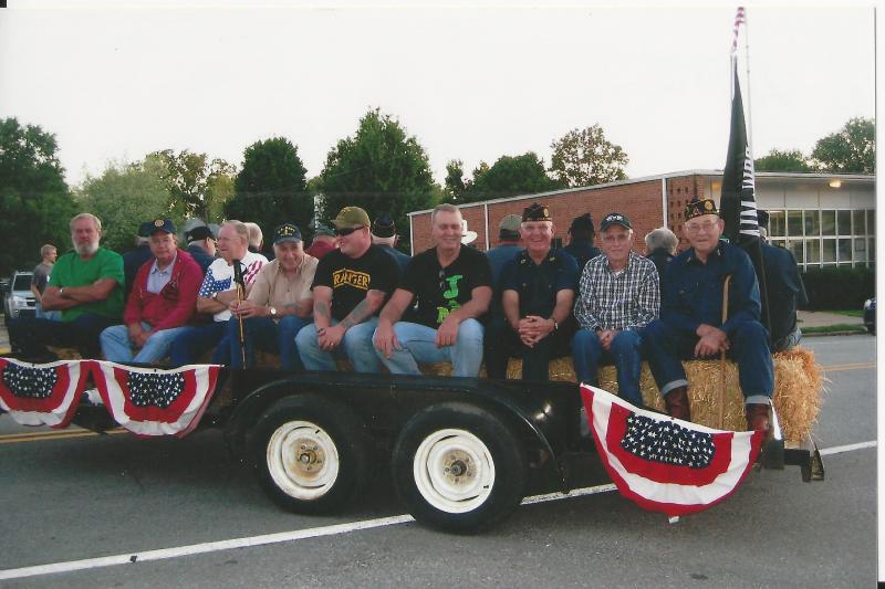 Veterans in the Cole Camp Fair Parade of 2012 The American Legion